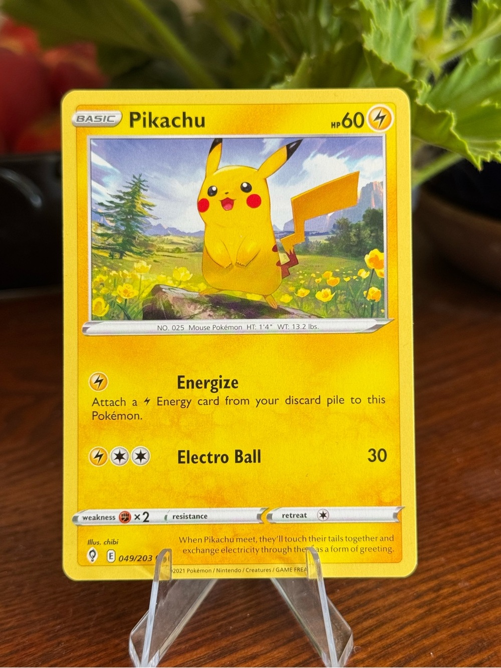 Pikachu Pokémon Evolving Skies Regular